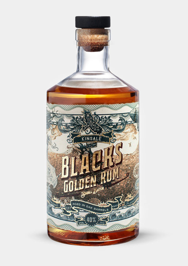 Blacks Golden Rum | Golden Irish Rum | JMJ Imports