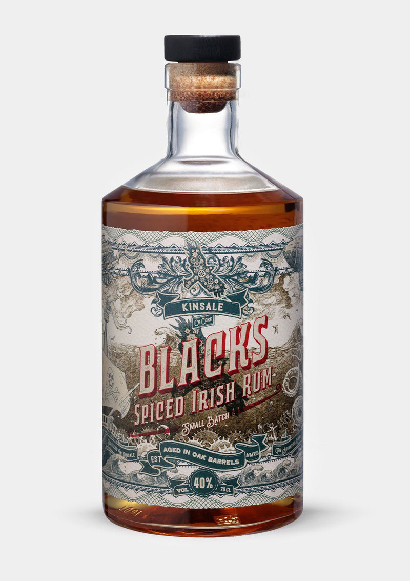 Blacks Spiced Irish Rum | Spiced Irish Rum | JMJ Imports